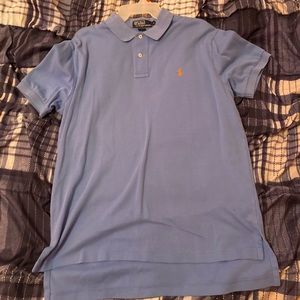 Baby blue polo